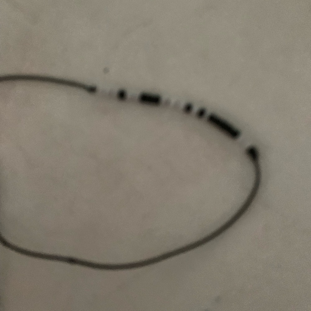 I love you Morse code bracelet